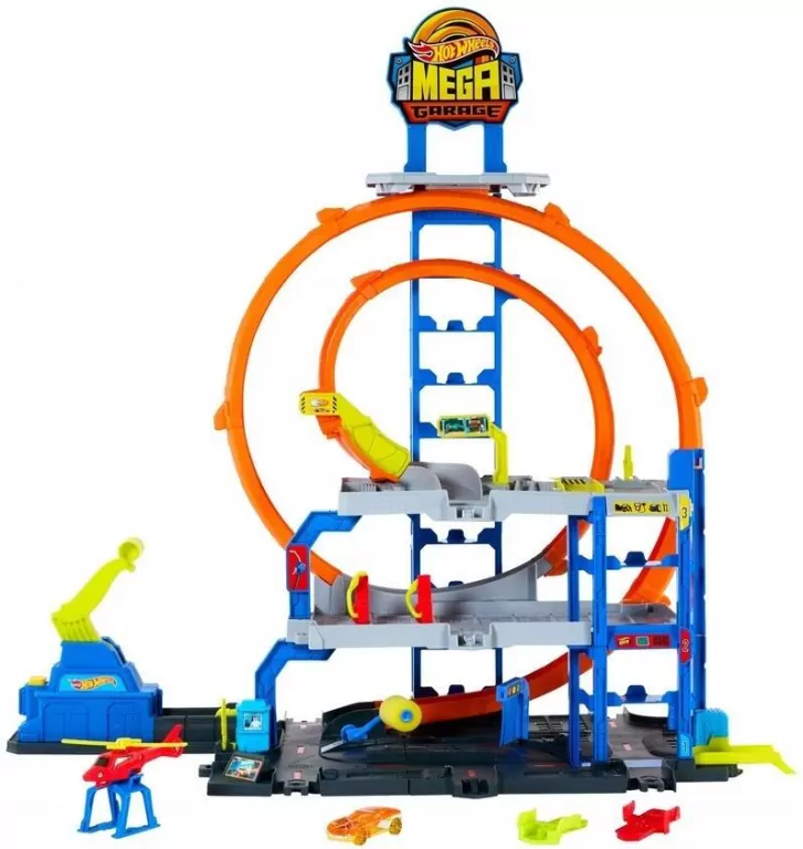 Hot Wheels City Mega Garaż Gigapętla - tantis.pl