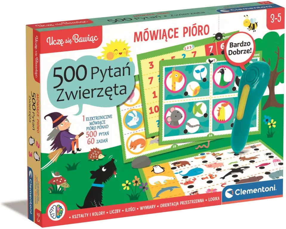 Mówiące Pióro. 500 pytań Zwierzęta - tantis.pl