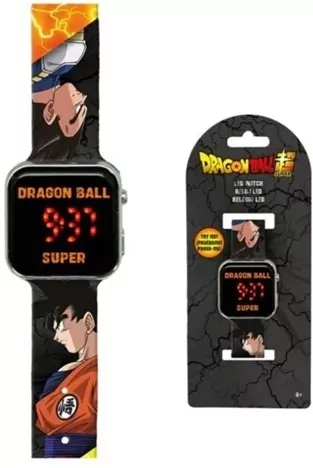 Zegarek LED z kalendarzem Dragon Ball Z DB00002 - tantis.pl