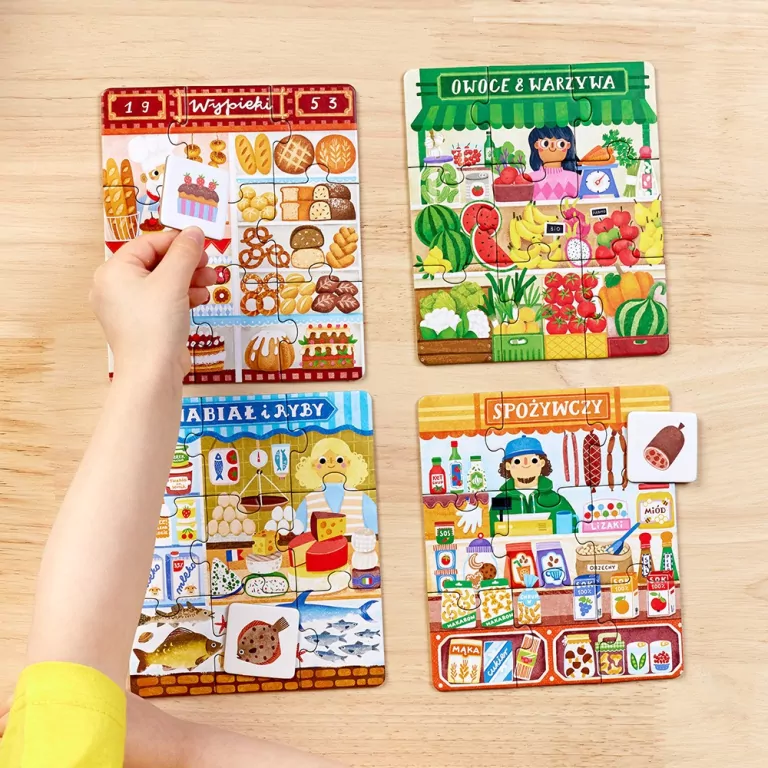 CzuCzu. Puzzle Na zakupy. 3+ - tantis.pl