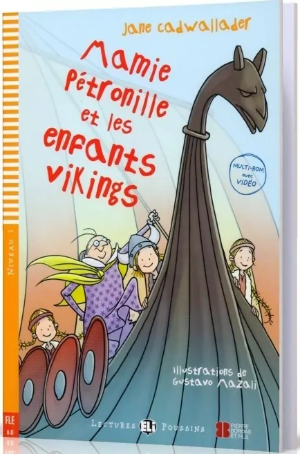 LF Mamie Petronille et les enfants vikings książka + Multi Rom A0 - tantis.pl