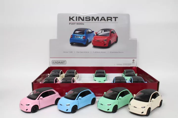 AUTO OSOB MET P/B 13CM FIAT 500E ROZ 1/12 - tantis.pl