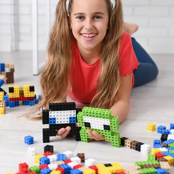 Klocki Meli Cube Edu 300 elementów - tantis.pl