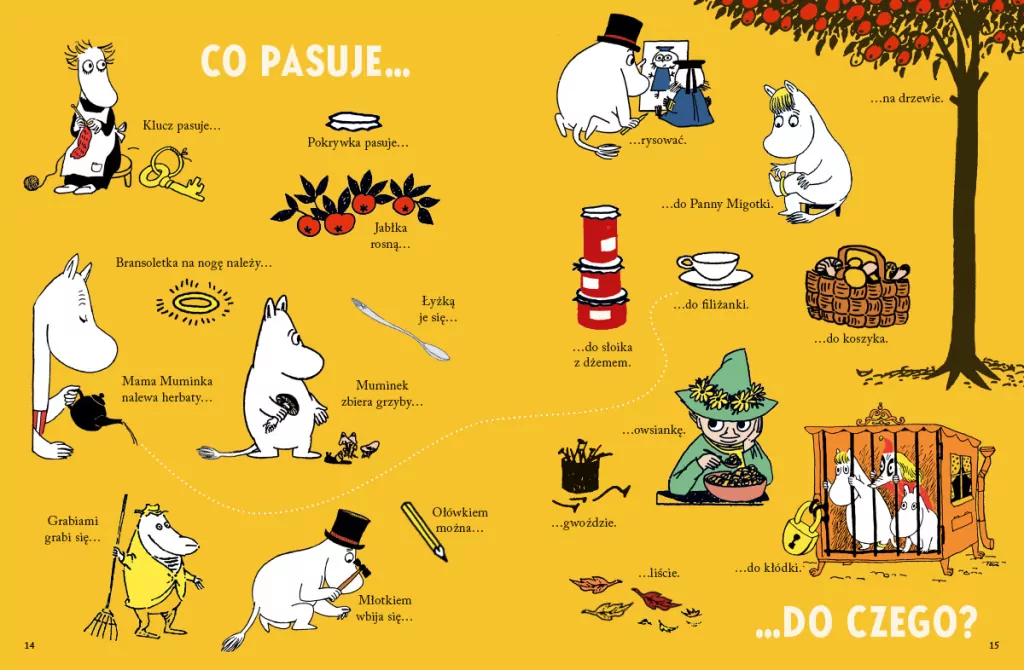 Muminkowy słownik obrazkowy. Liczby - tantis.pl