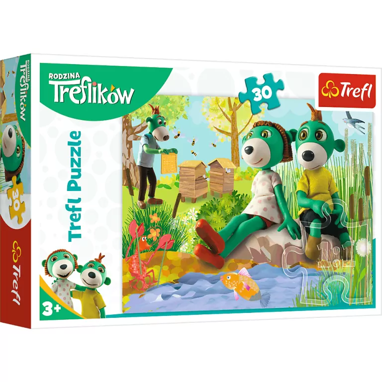 Puzzle 30. Trefliki nad stawem - tantis.pl