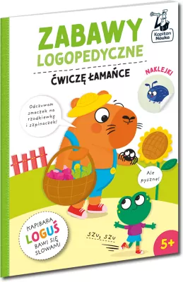 Kapitan Nauka. Zabawy logopedyczne. Ćwiczę łamańce