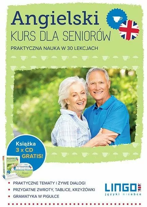 Angielski kurs dla seniorów. Pakiet multimedialny - tantis.pl