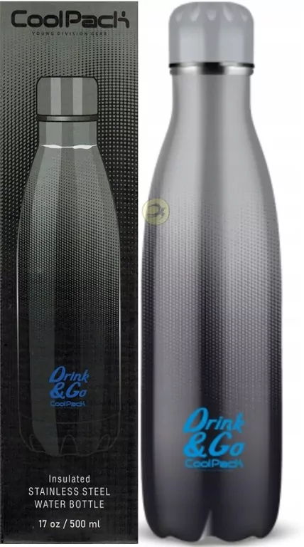Coolpack. Bidon metalowy 500ml Gradient - tantis.pl