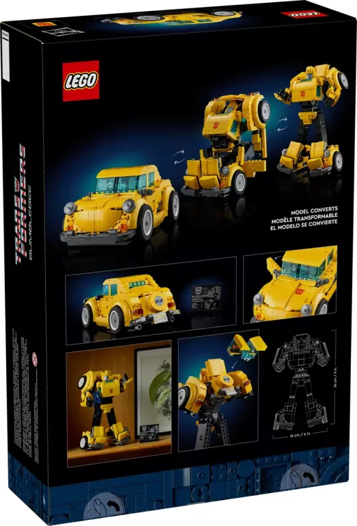 LEGO® Icons. Transformers Bumblebee 10338 - tantis.pl