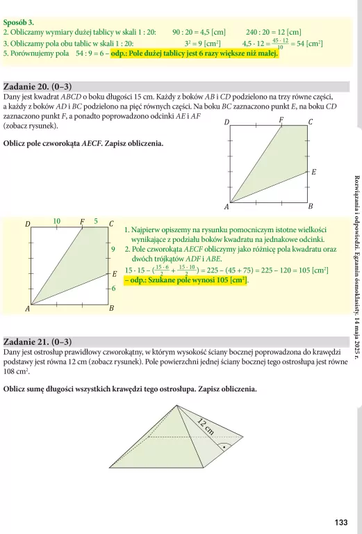 Arkusze egzaminacyjne Matematyka dla 8-klasisty - tantis.pl