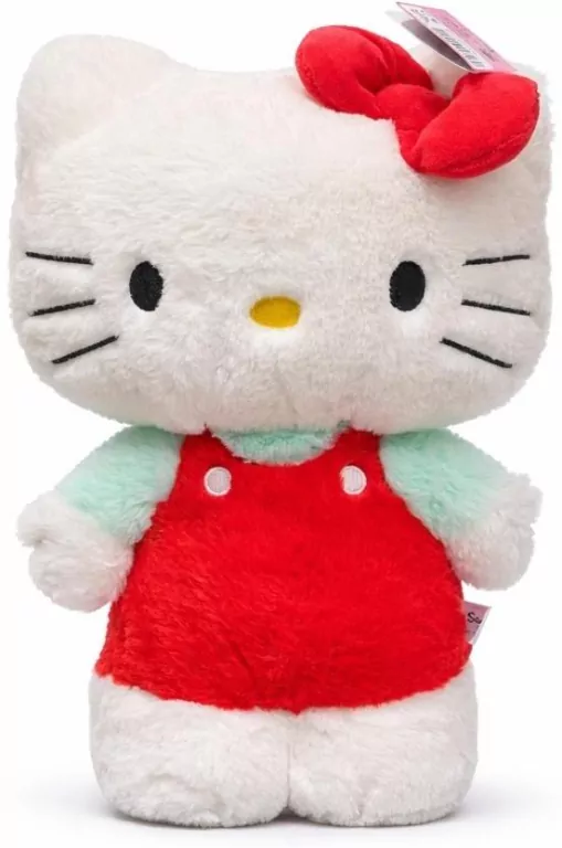 Hello Kitty Fluffy Plusz Czerwona 40cm - tantis.pl
