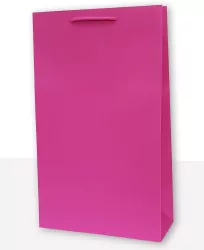 Torebki prezentowe jednobarwna T4 różowa 10 sztuk
