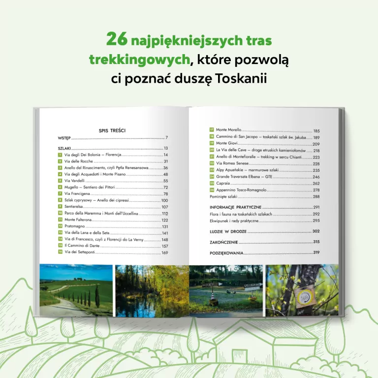 Toskania z plecakiem. Najpiękniejsze szlaki piesze - tantis.pl
