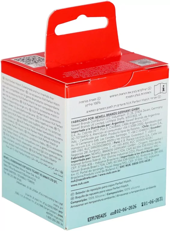 NUK KONCOWKA DO KUBKA PM CL1 10256514 1/6 - tantis.pl