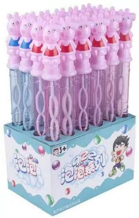 Bańki mydlane świnka 37cm BBAŃ0683 mix p24 - tantis.pl