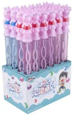 Bańki mydlane świnka 37cm BBAŃ0683 mix p24