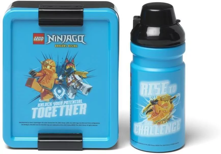 LEGO(R) lunchset Ninjago niebieski - tantis.pl