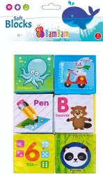 Miękkie klocki 6 sztuk