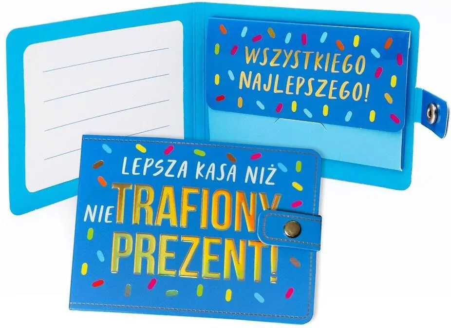 Portfelik koperta Lepsza kasa - tantis.pl
