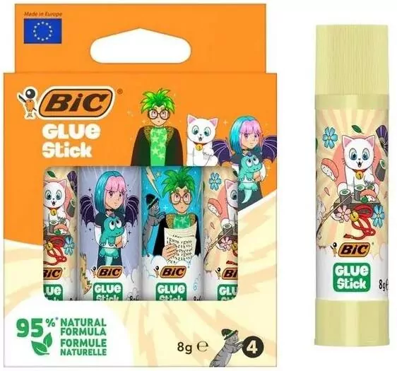 Klej Stick ECOlustions 8g Decor 4szt BIC - tantis.pl