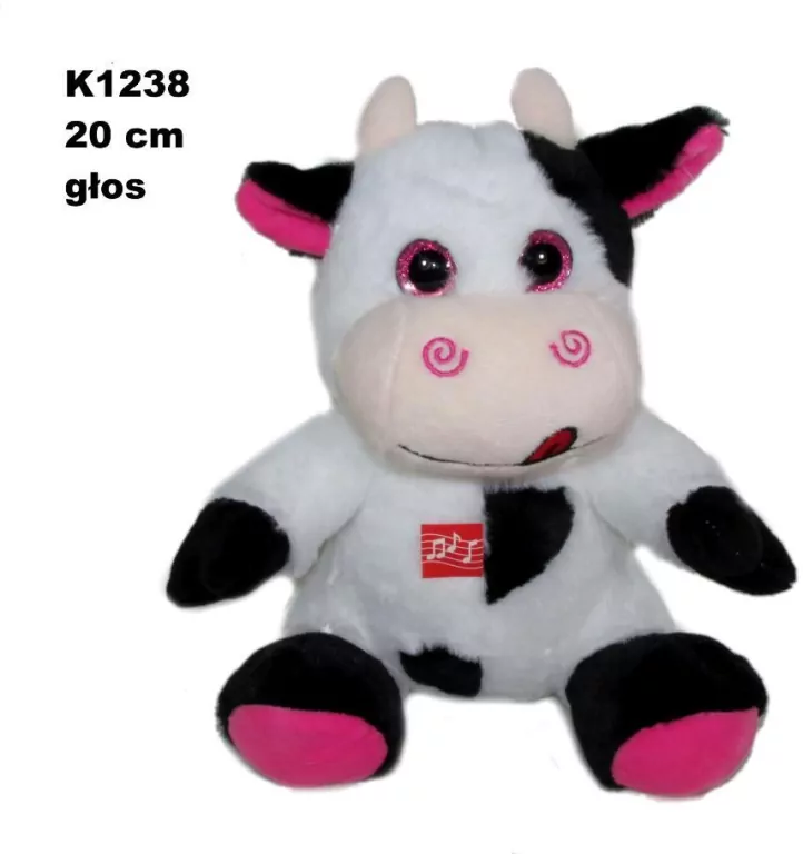 Maskotka Krowa 20cm - tantis.pl