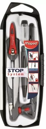 Maped. Cyrkiel Stop system, 5 elementów - tantis.pl