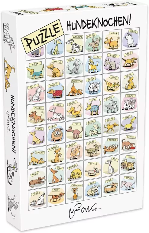 Puzzle Hundeknochen. 1000 el. - tantis.pl
