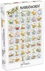 Puzzle Hundeknochen. 1000 el.