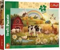 Puzzle 24 Krowa na farmie TREFL - tantis.pl