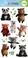 Tatuaże zmywalne Lovely Bears HAPPY COLOR - tantis.pl