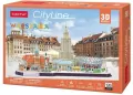 Puzzle 3D 126 elementów. Cityline. Warszawa - tantis.pl