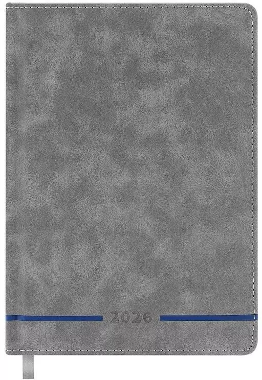 Kalendarz książkowy 2026 A5 szary EASY - tantis.pl