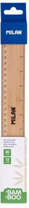 Linijka bambusowa 30cm MILAN - tantis.pl