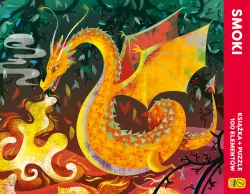 Książka i puzzle. Smoki, 100 elementów