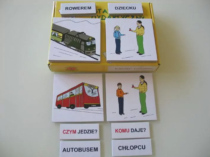 Zestaw dydaktyczny. Komu daje? Czym jedzie? - tantis.pl