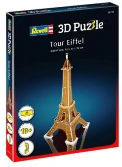 Puzzle 3D 20el Wieża Eiffel'a 00111 Revell - tantis.pl