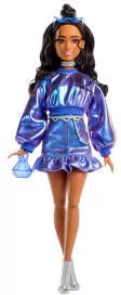 Barbie Deluxe Style Lalka Niebieski komplet - tantis.pl