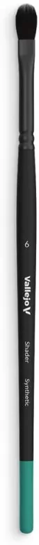 Vallejo: B06006 - Shader - Flat Brush - Synthetic 6 - tantis.pl