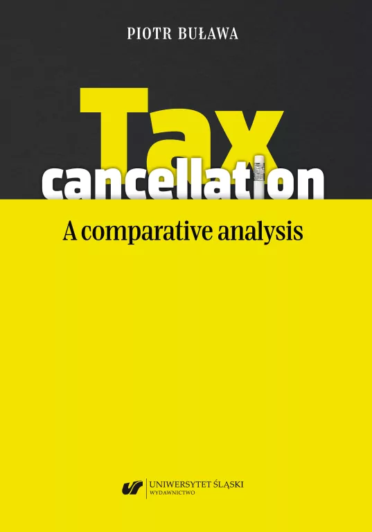 Tax cancellation: A comparative analysis - tantis.pl