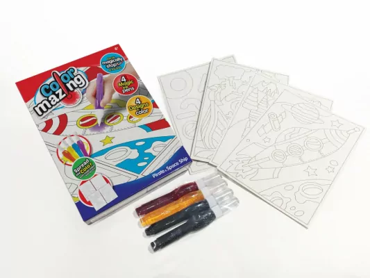 ColorMazing Piracki i Kosmiczny Statek