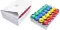 Wykałaczki w pudełku plastikowym 65 x 2mm, mix - tantis.pl