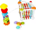 Klocki sensoryczne z akcesoriami. Sorter - tantis.pl