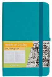 Notes A6 Kratka Romantyzm Turkusowy - tantis.pl