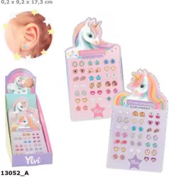 Kolczyki samoprzylepne Jednorożec Ylvi 1szt.mix 13052A