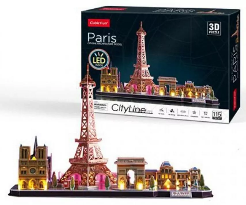 Puzzle 3D. Paryż - tantis.pl