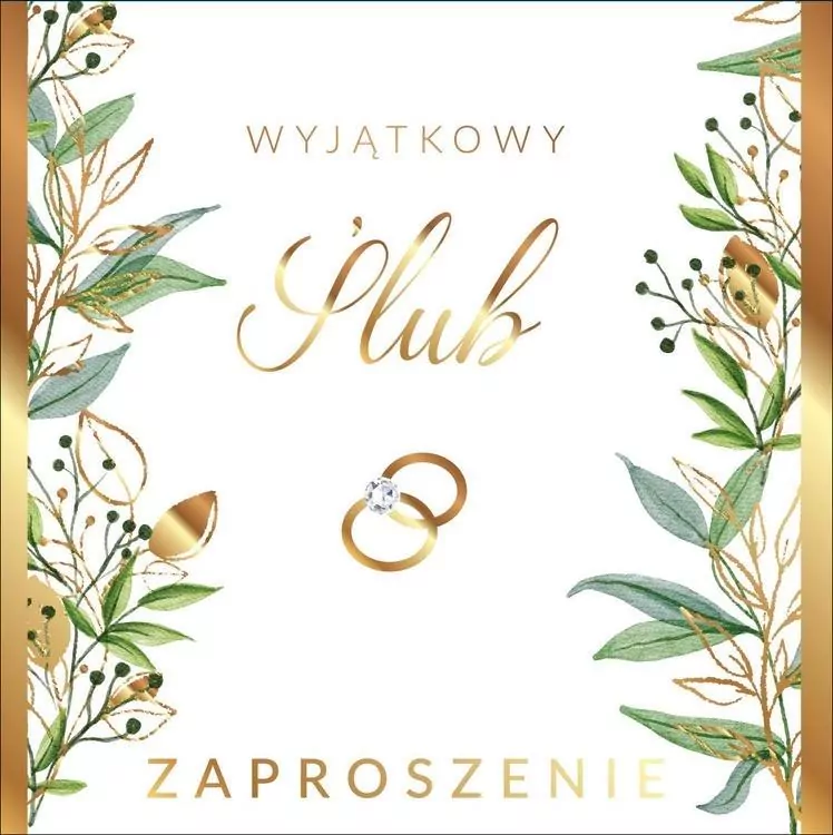 Zaproszenie Ślub - tantis.pl