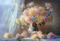 Pastel Peonies. Art Collection. Puzzle 1500 - tantis.pl