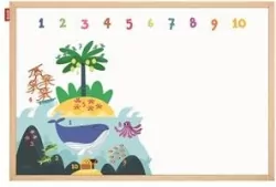 MemoBe. Tablica edukacyjna. Numbers adventure! 60x40 cm