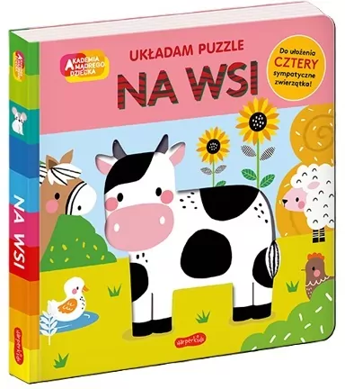 Na wsi. Układam puzzle. Akademia mądrego dziecka - tantis.pl