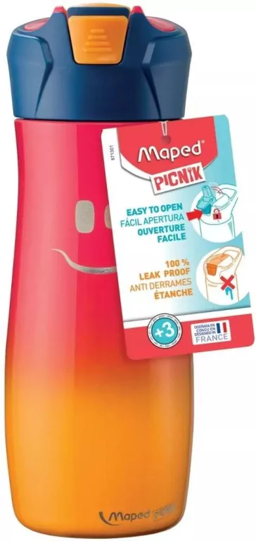 Butelka stalowa Picnik Concept 580ml róż MAPED - tantis.pl